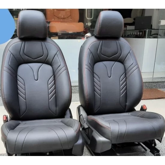 Custom red deals seat covers